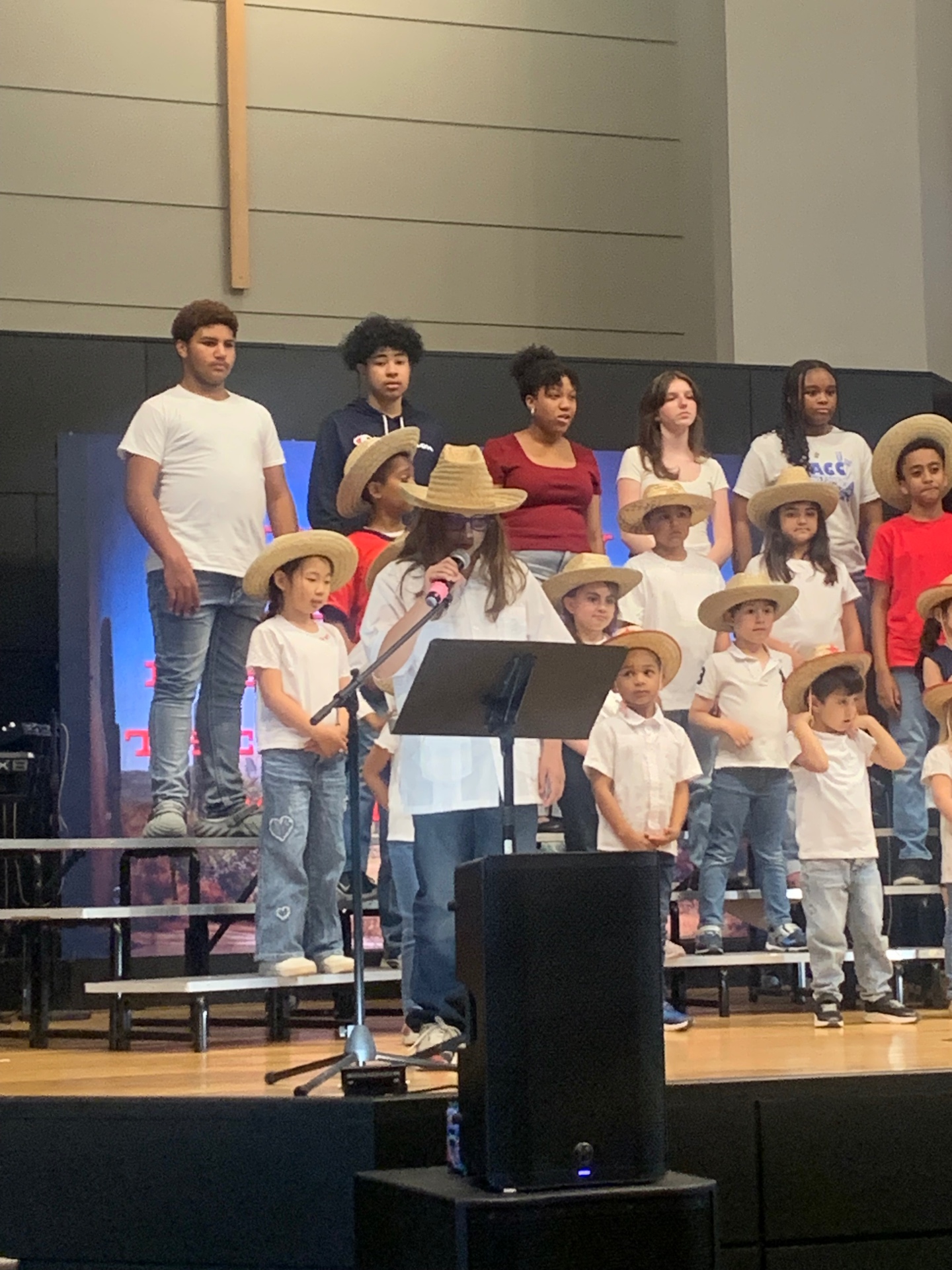 Spring choir performance